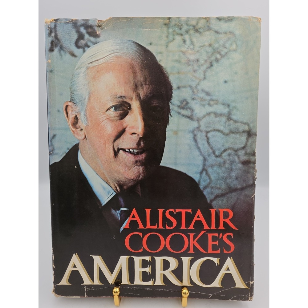 Alistair Cooke's AMERICA (1974) Book Club Edition. 400 Pages! Hardcover!